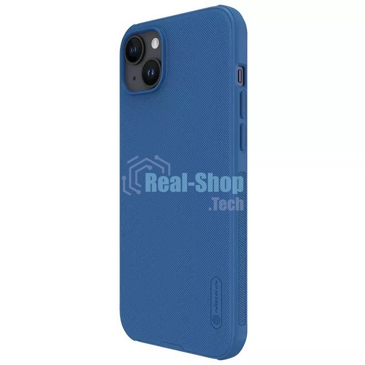 Чехол Super Frosted Shield Pro, синий, (AP IP15 Plus)
