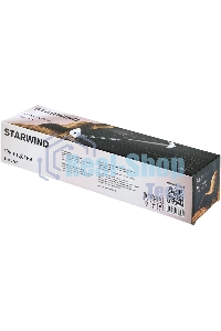 Фен-щетка Starwind SHB 7760 1200Вт черный/серебристый