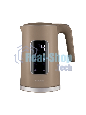 Чайник электрический Maunfeld MGK-635DBR коричневый, 1,7 л, 2200 Вт