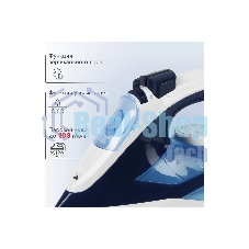 Утюг Atlanta ATH-5546 синий/белый, 2200 Вт, 28 г/мин, 75 г/мин, 270 мл