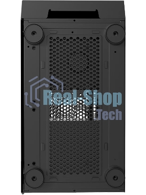 Компьютерный корпус без блока питания PCCOOLER LM300 ARGb BK, Flat Mid Tower, черный, TG, 0.45 SPCC, 1x120мм mATX, mITX 170/330/150мм 2x2.5