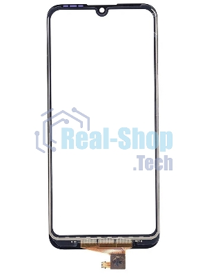 Сенсорное стекло (тачскрин) для Huawei Y6 2019, черное