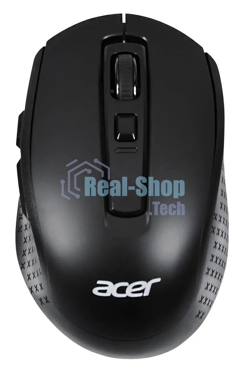 Мышь беспроводная Acer OMR060 черный, 1600 dpi, радиоканал, USB, кнопки - 6