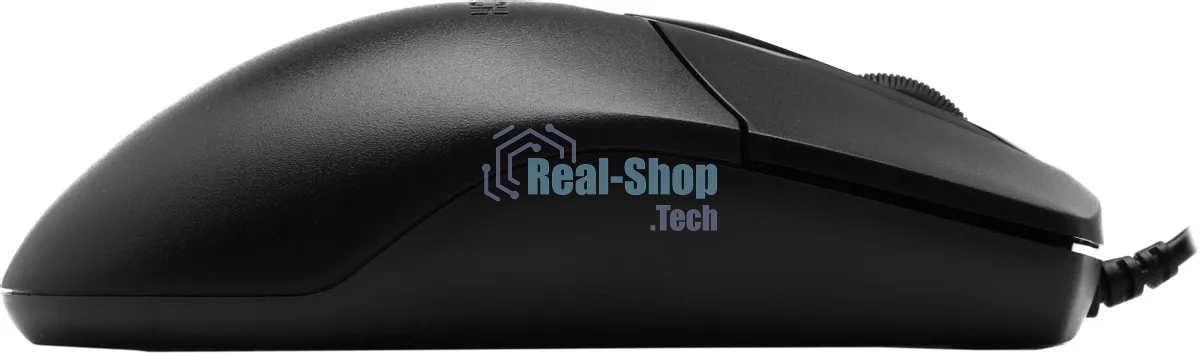 Мышь проводная A4Tech OP-720S черный, 1200 dpi, USB, кнопки - 3