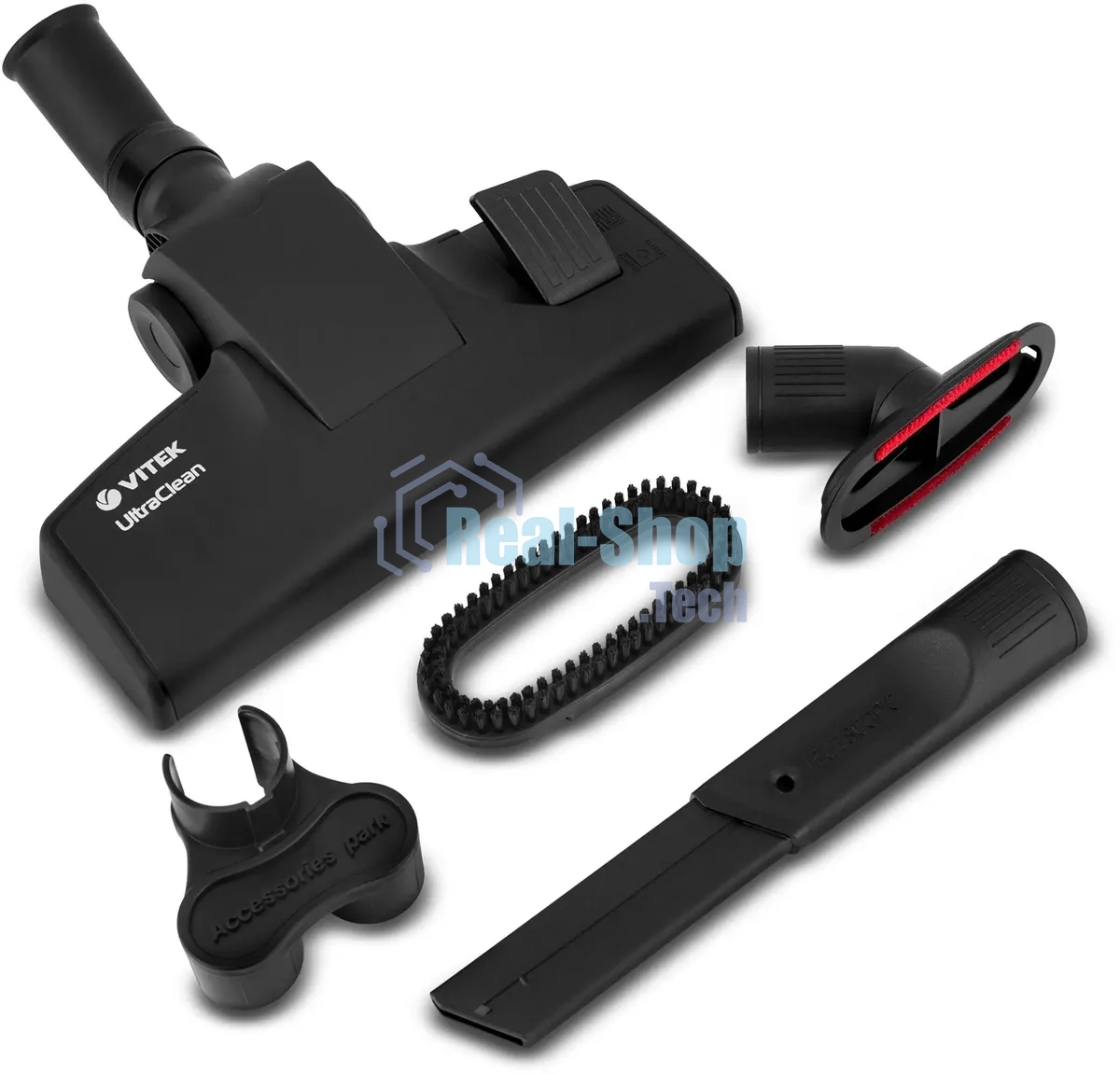 Пылесос Vitek VT-8117(BK) коричневый/черный, 450/2200 Вт, уборка сухая, пылесборник циклонный фильтр, 2,5 л