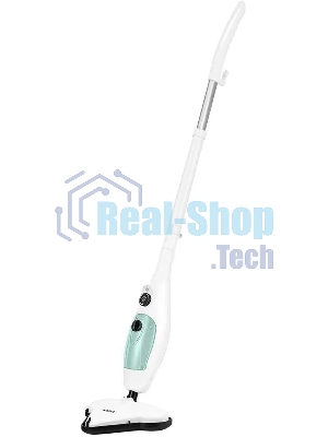 Швабра паровая Kitfort КТ-3920 1300Вт белый/голубой