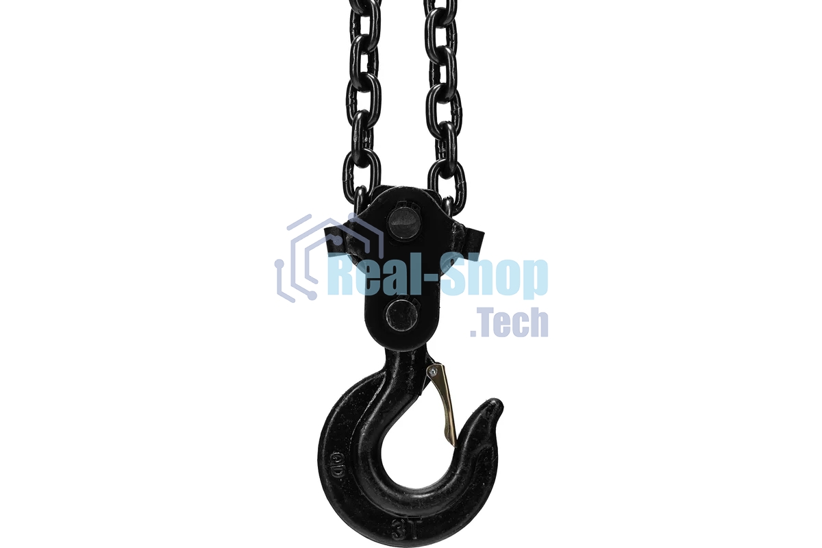 Таль цепная Sparta 3 т, h подъема 3 м, расстояние между крюками 470 мм
