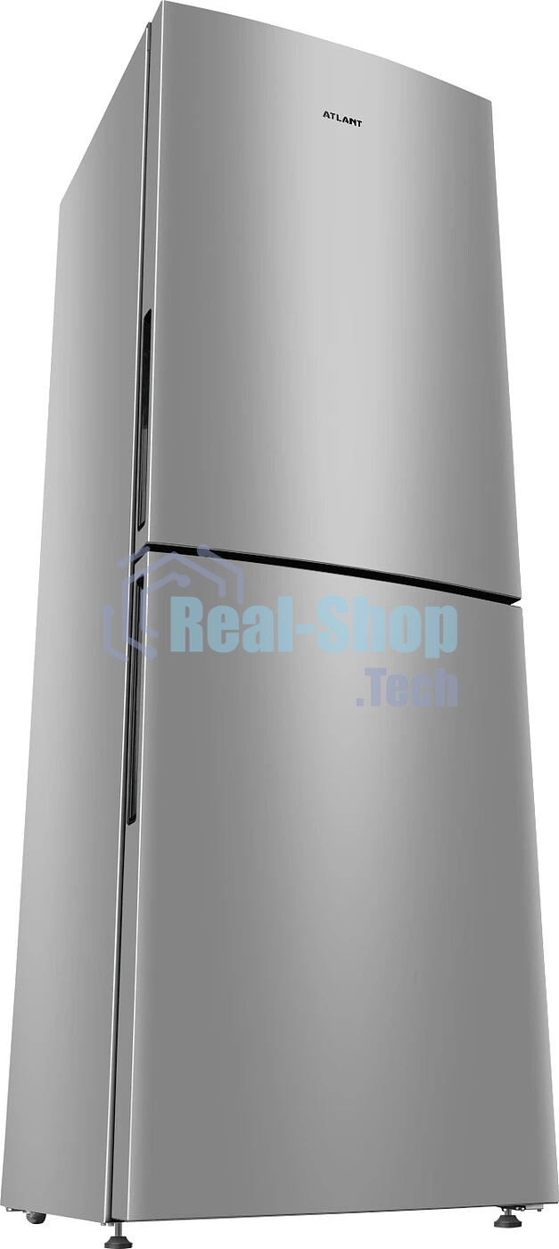 Холодильник Atlant 4612-181 серебристый двухкамерный 182/119л морозилка снизу