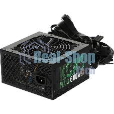 Блок питания Aerocool/Formula KCAS PLUS 600W, 600Вт, 80 PLUS Bronze, 120мм, черный