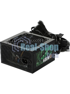 Блок питания Aerocool/Formula KCAS PLUS 600W, 600Вт, 80 PLUS Bronze, 120мм, черный