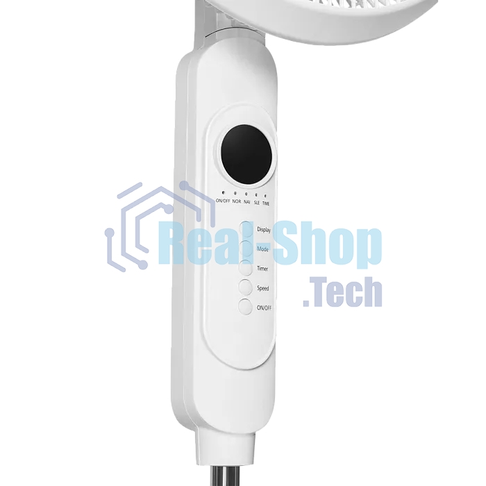 Вентилятор напольный Timberk T-SF1608RC 45Вт скоростей:3 ПДУ белый