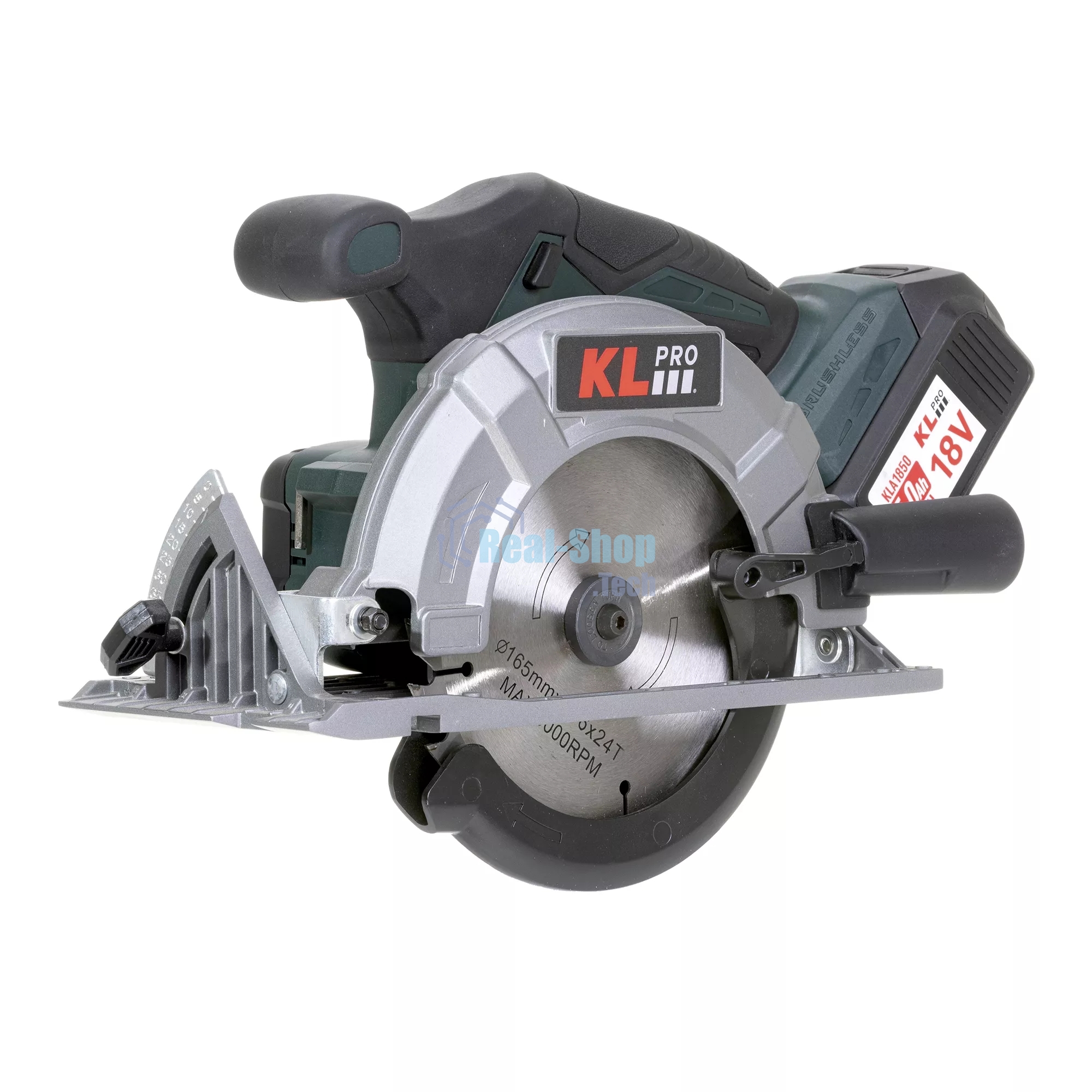 Профессиональная пила циркулярная бесщеточная KLPRO KLDAT18B-50 (18 В/5,0 А·ч)