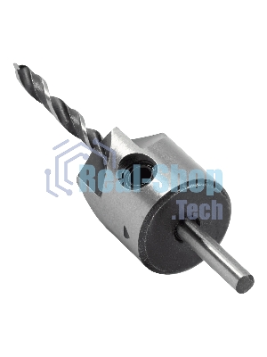 Набор сверл зенкеров Denzel по дереву, 3-10 мм, 7 шт