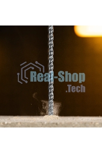 Бур по бетону Denzel цельная крестовая пластина, 6x315 мм, SDS PLUS