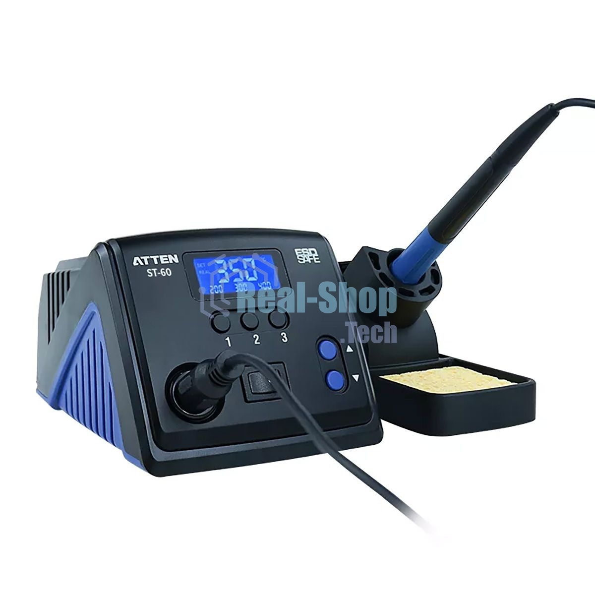 Паяльная станция Atten ST-60 230V 60Вт, 150-450°C, ±2°C темп. стабильность