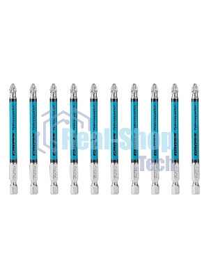 Бита Gross PH2х90 мм, сталь S2, кругл., 10 шт.