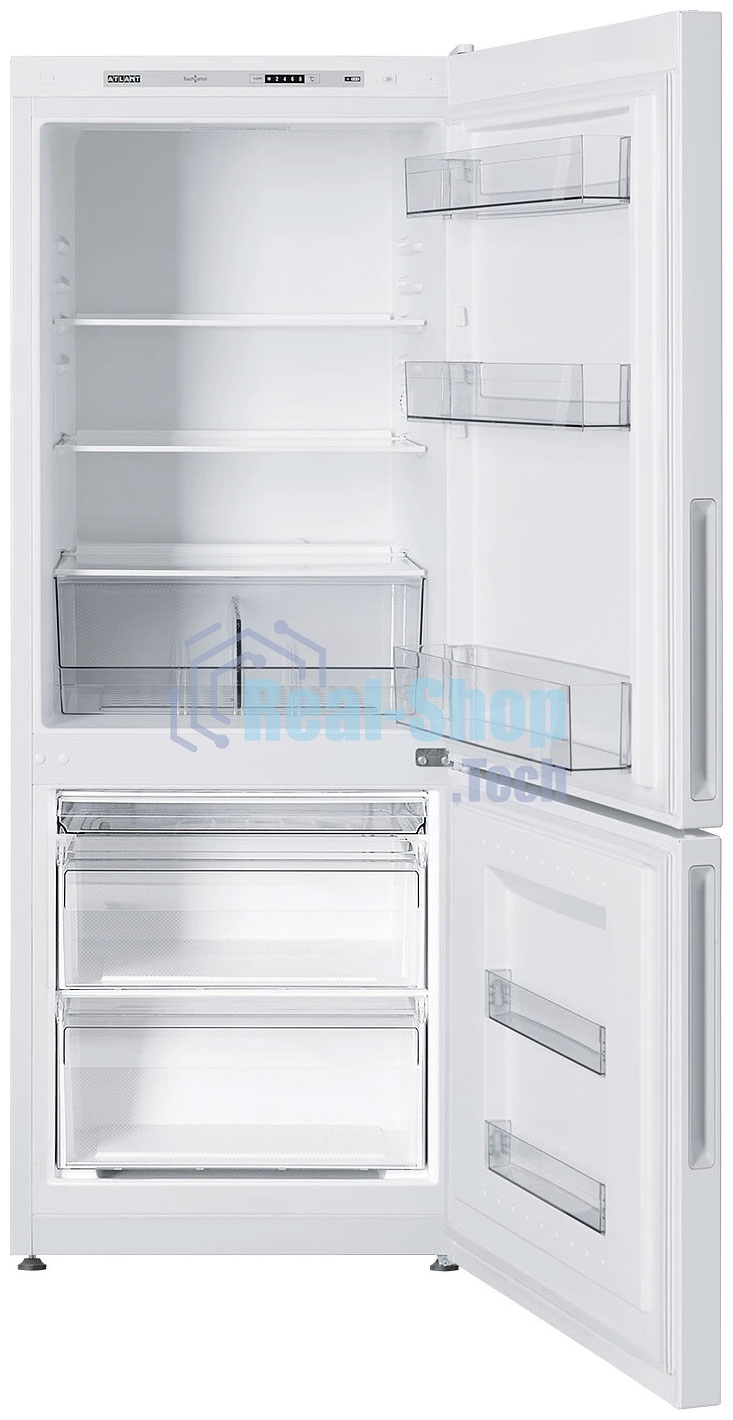Холодильник Atlant ХМ-4609-101, двухкамерный 182/79л морозилка снизу, капельная система, белый