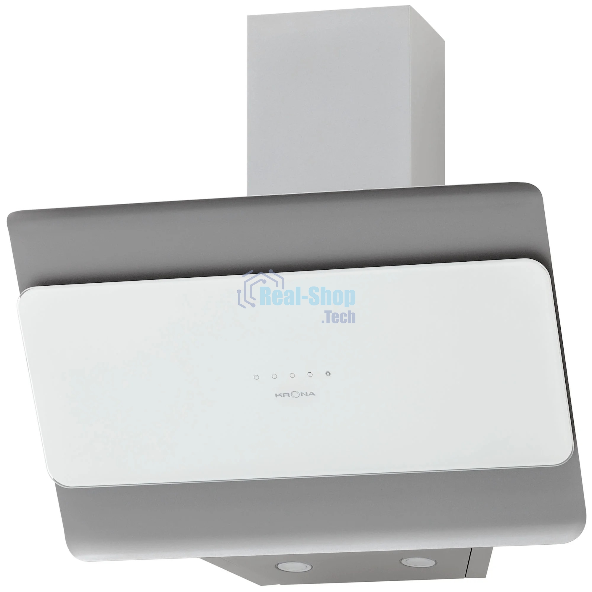 Вытяжка наклонная Krona Uran 600 DN White 4S белый, 60 см, 950 куб. м/ч, 68 дБ