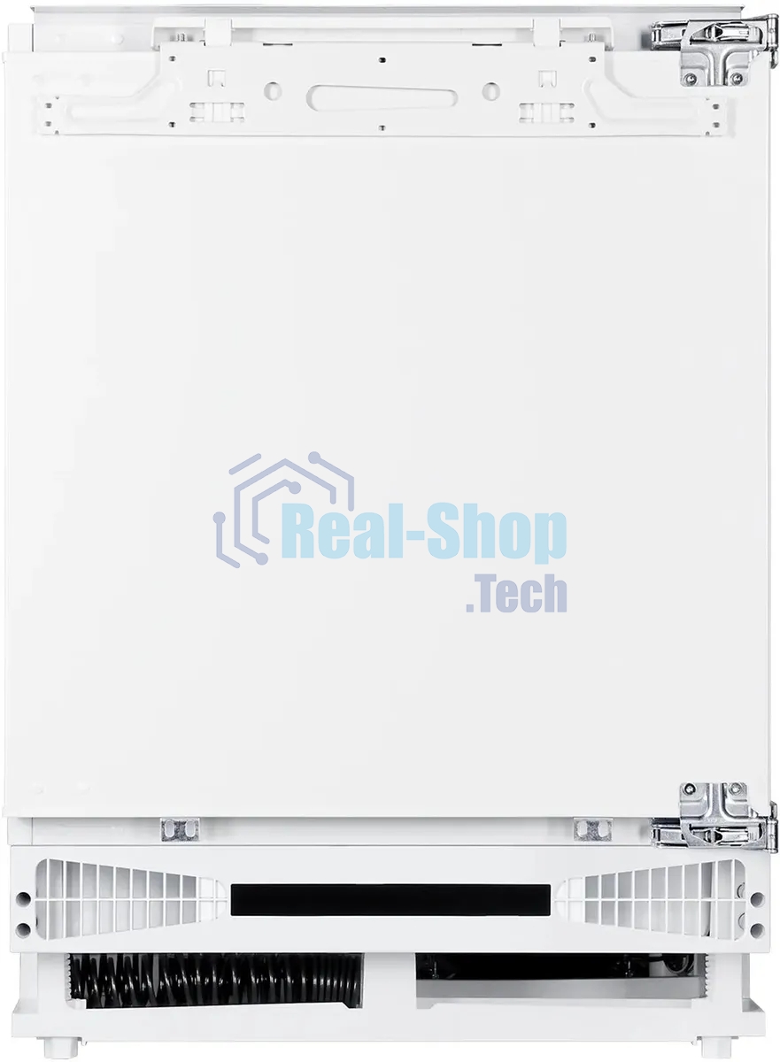 Встраиваемый холодильник Zigmund & Shtain BR 07 X белый однокамерный 95/16 л морозилка сверху, ручное размораживание