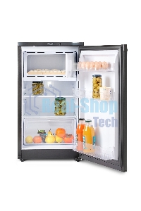 Холодильник Бирюса W408 графит однокамерный 88/27л морозилка сверху