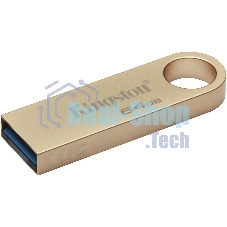 Флешка USB Kingston DataTraveler SE9 G3 (DTSE9G3/64Gb), 64Gb, USB 3.2 Gen 1, R/W 220/100, золотистый