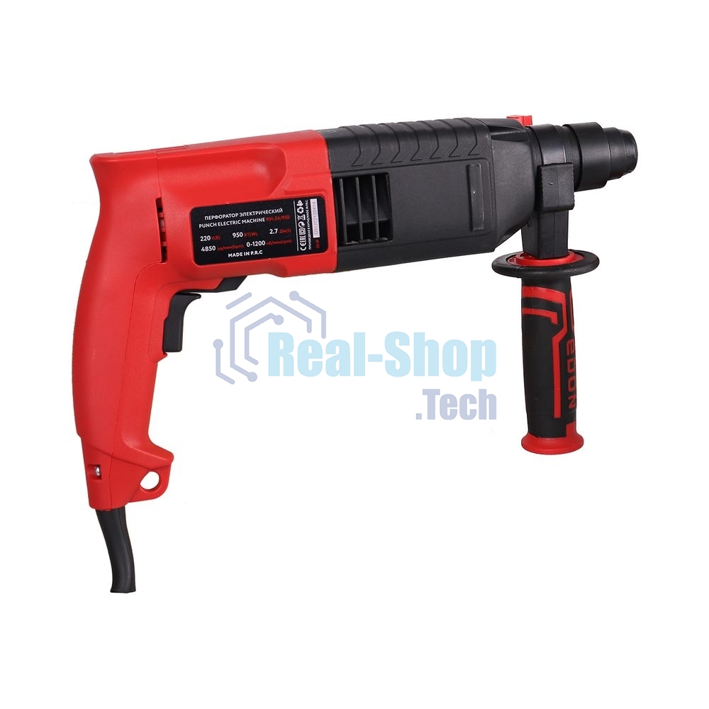 Перфоратор EDON RH-24/950, SDS-plus, 950Вт, 2,6 Дж, от сети