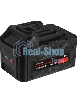 Аккумулятор DEKO R-UNV6.0 ULTRA+, Li-ion, 20В, 6.0А*ч, с повышенной токоотдачей