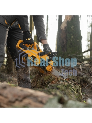 Пила цепная аккумуляторная бесщет. Denzel RCS 400-62, 400 мм, Li-ion, 62В