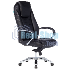 Кресло Бюрократ T-9923SL/BLACK черный, кожа