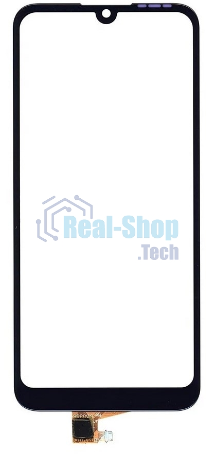 Сенсорное стекло (тачскрин) для Huawei Y6 2019, черное