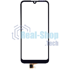 Сенсорное стекло (тачскрин) для Huawei Y6 2019, черное