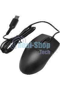 Мышь проводная A4Tech OP-720S черный, 1200 dpi, USB, кнопки - 3