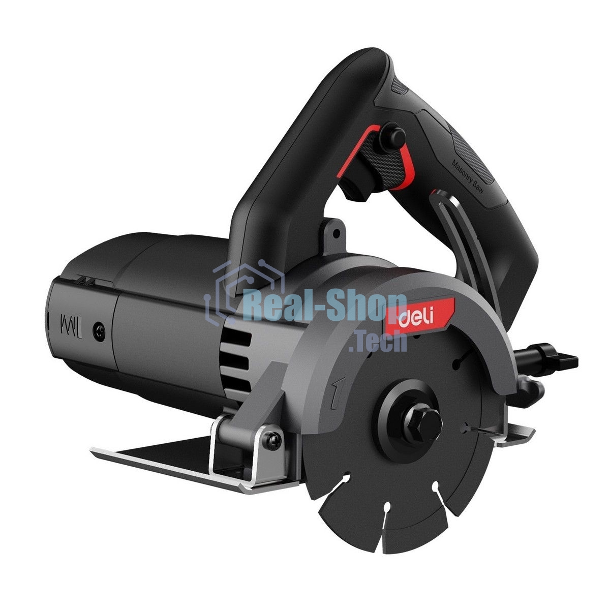 Плиткорез электрический (дисковая пила по плитке/мрамору/камню) Deli DE-YS110-1E (1300Вт, 13000об/мин, диаметр диска 110мм)