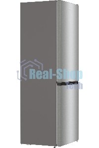 Холодильник Gorenje NRKE62XL серебристый металлик двухкамерный 203/99л морозилка снизу, No Frost