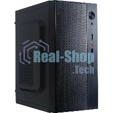 Компьютерный корпус Accord ENTRY ACC-242B черный без БП mATX 2xUSB 2.0 audio