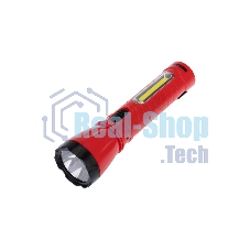 Фонарь рабочий/поисковый Rexant головной + боковой свет 1,5 Вт + 5Вт СОВ боковой, встроенный аккумулятор, зарядка напрямую от сети (евророзетка) 220 В