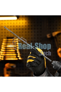 Бур по бетону Denzel цельная крестовая пластина, 6x315 мм, SDS PLUS