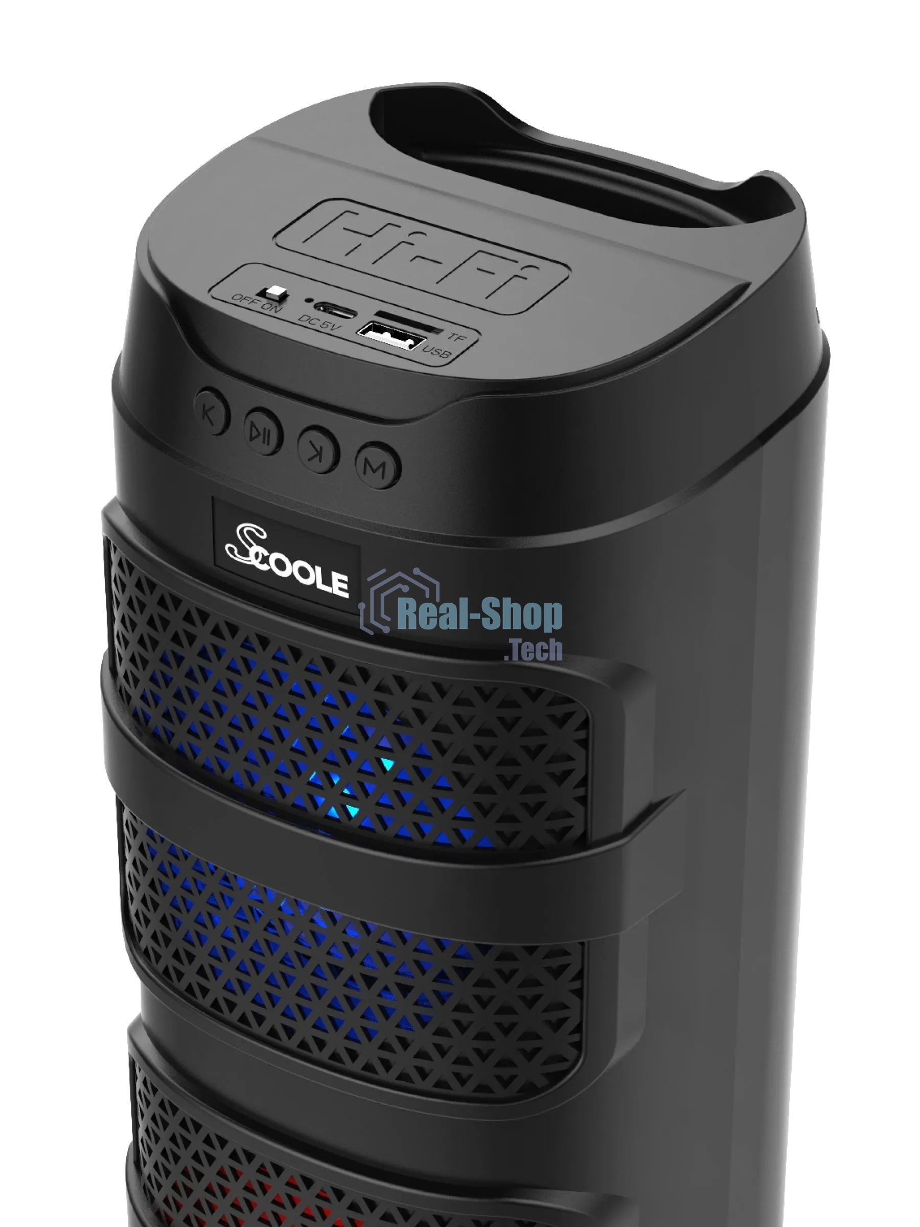 Портативная колонка SCOOLE SL-PS5043B чёрный