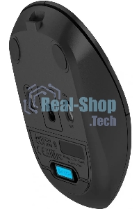Мышь беспроводная A4Tech Fstyler FG16CS Air2 черный, 2000 dpi, радиоканал, USB, кнопки - 4