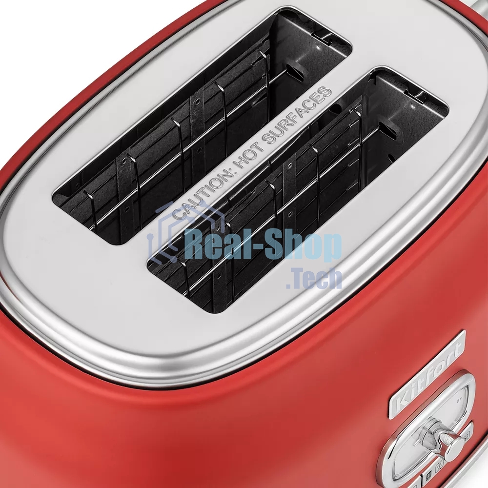 Тостер Kitfort КТ-2075-3 815Вт красный
