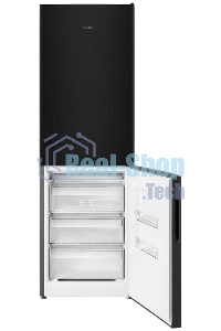 Холодильник Atlant ХМ-4621-151 черный металлик двухкамерный 205/119л морозилка снизу. капельная система