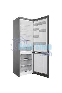 Холодильник Hotpoint HT 7201I DX O3 темная нержавеющая сталь двухкамерный 239/83л морозилка снизу, No Frost