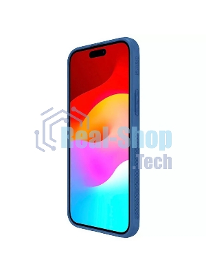 Чехол Super Frosted Shield Pro, синий, (AP IP15 Plus)