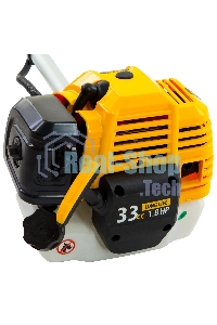 Триммер бензиновый Denzel DT 33 33см3 1.8 лс. неразъемная штанга состоит из 2 частей