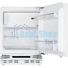 Встраиваемый холодильник Zigmund & Shtain BR 07 X белый однокамерный 95/16 л морозилка сверху, ручное размораживание