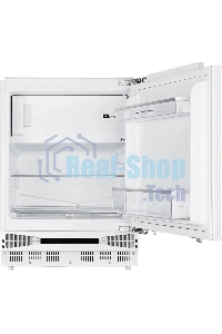 Встраиваемый холодильник Zigmund & Shtain BR 07 X белый однокамерный 95/16 л морозилка сверху, ручное размораживание