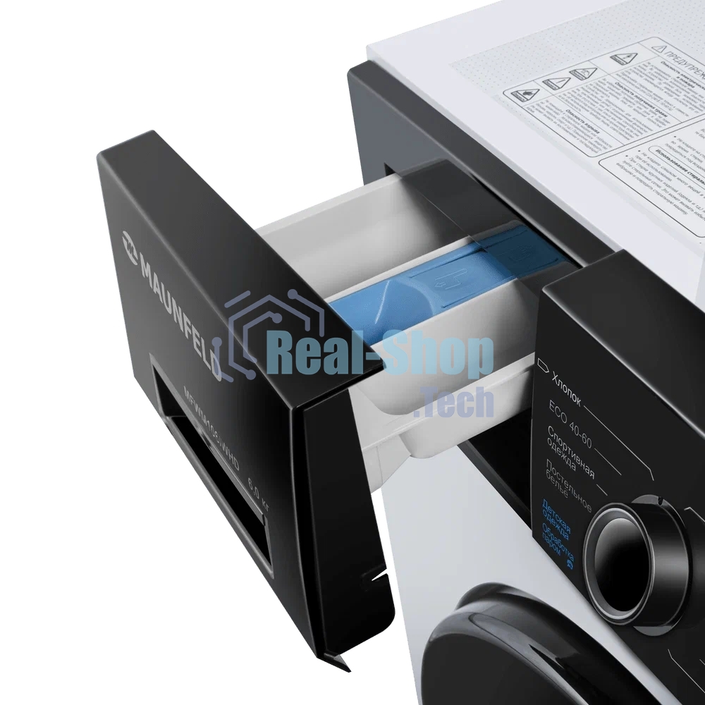 Стиральная машина Maunfeld MFWM106IWHD белый, фронтальная загрузка 6кг, 1200 об/мин, класс А+++