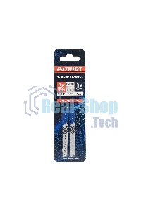 Пилка для лобзика EDGE by PATRIOT T118AF по металлу, 2шт в блистере