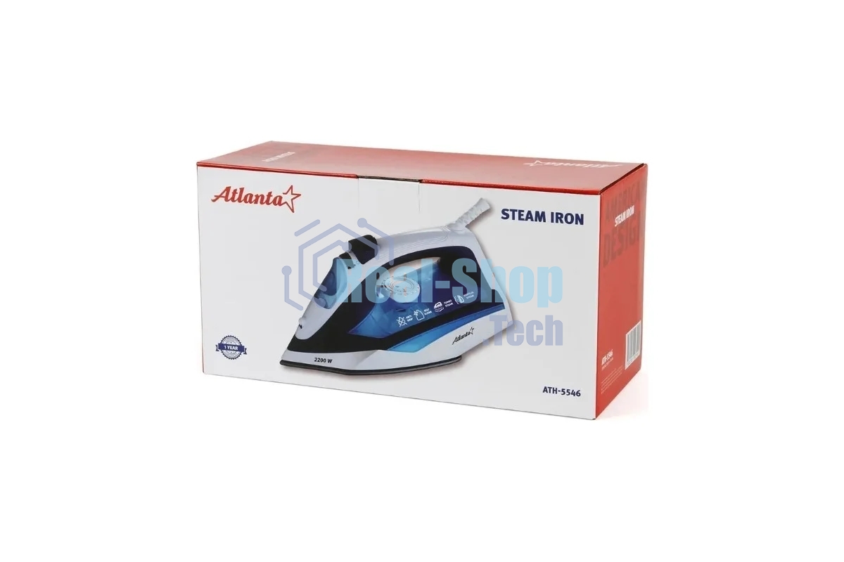 Утюг Atlanta ATH-5546 blue