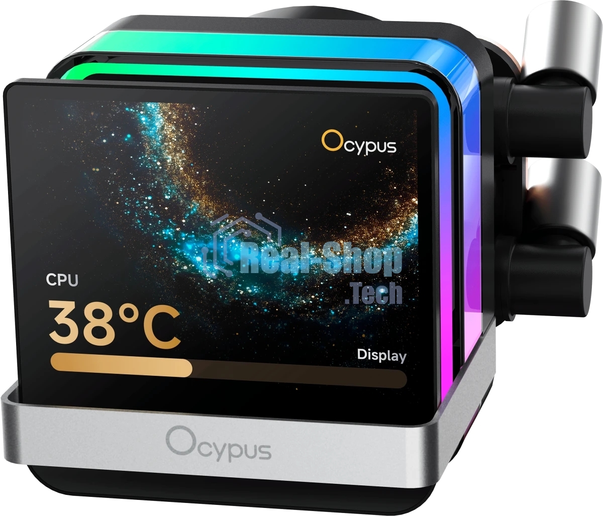 Система охлаждения Ocypus Sigma L24 PRO BK IPS Display/ черный/ 290W/ All Intel/ AMD AM* / Screws